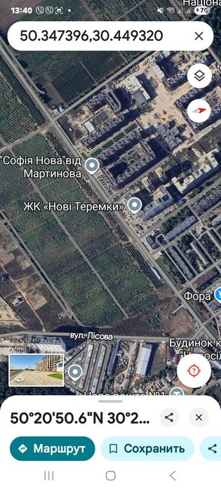 Фасад , Новоселки - Чабаны, 9 соток, проект 12 магазинов, 100 кВт