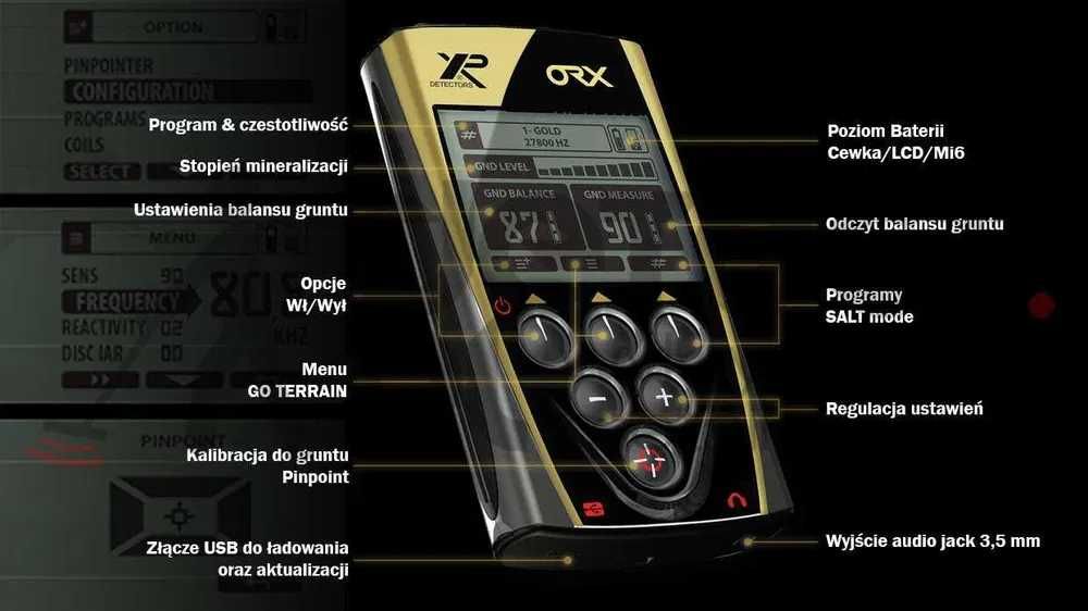 XP ORX z sondą 28 cm DD 11" X35