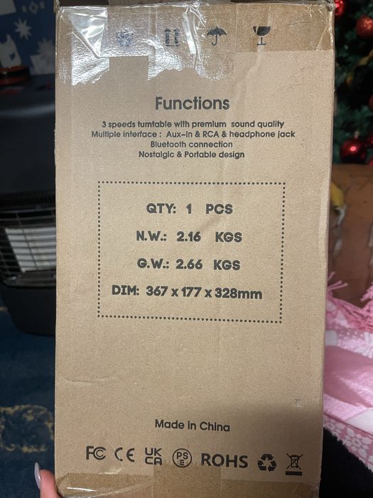 Gira discos retro RHOS