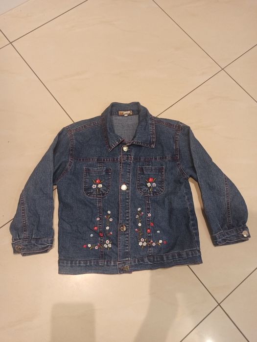 Katana / lekka kurteczka jeansowa dla dziewczynki rozmiar 128