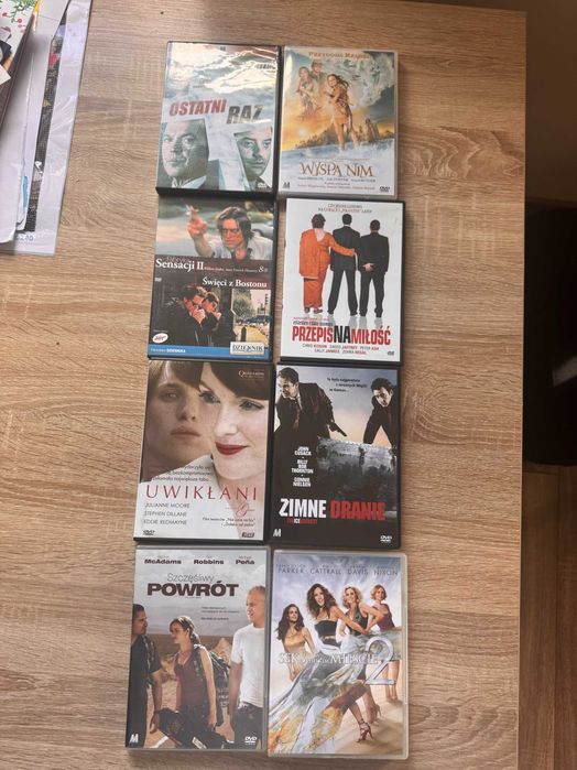 Płyty DVD filmy, seriale 218 szt.