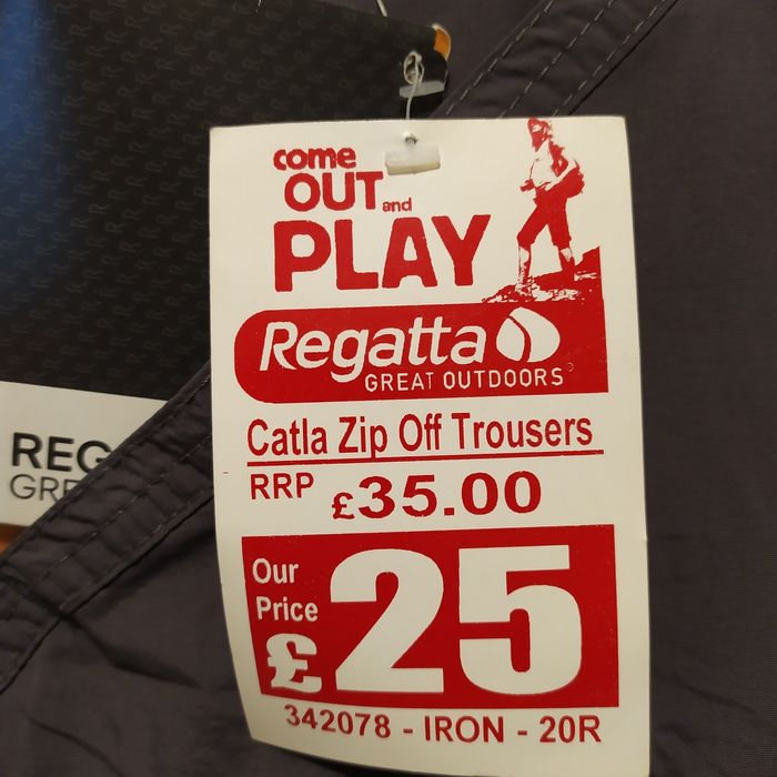 Regatta yльтролайт тркігові жіночі штани трансформери