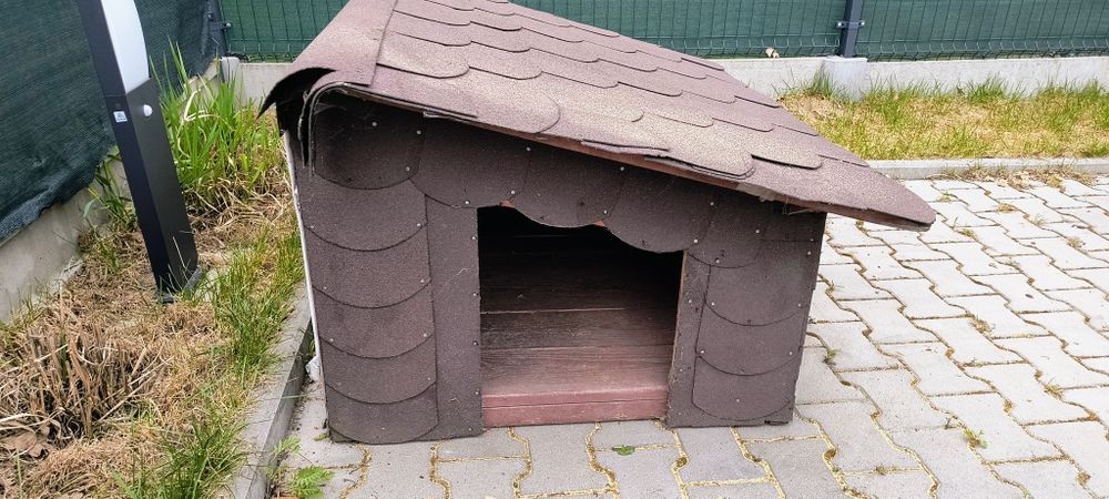 Buda dla psa,ocieplana,dla średniego psa