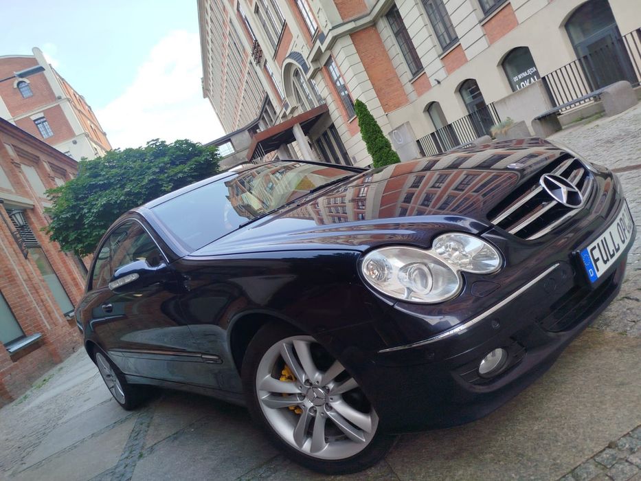 Mercedes-Benz CLK Avangarde,Navi*Skóry*Bixenon*Szyberdach*Czarny sufit*Serwis*100%bezwyp