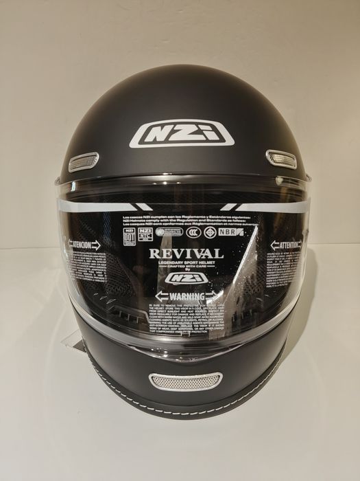 Capacete NZi Revival chopper caféracer mota scooter novo
