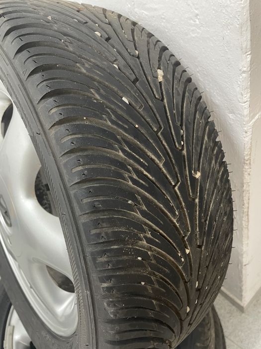 Jantes 15 4x100 Opel com pneus