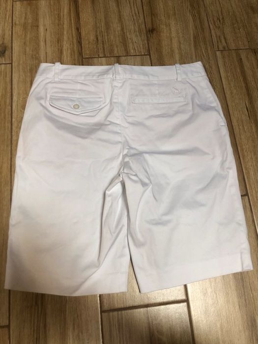 Szorty krótkie spodenki białe Polo Golf Ralph Lauren