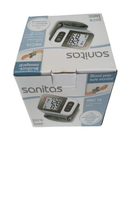 uszkodzony sanitas sbc 15 ciśnieniomierz elektroniczny nadgarstkowy