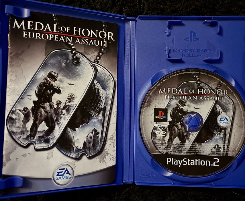 PS2 - “Medal of Honor - European Assault”