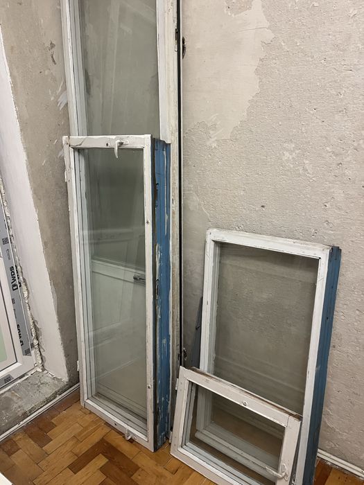 Вікна деревʼяні і міжкімнатні двері віддам безкоштовно