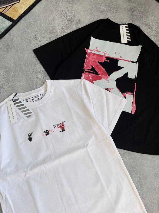 Оверсайз футболка Off-White | Футболка Офф-Вайт с бирками