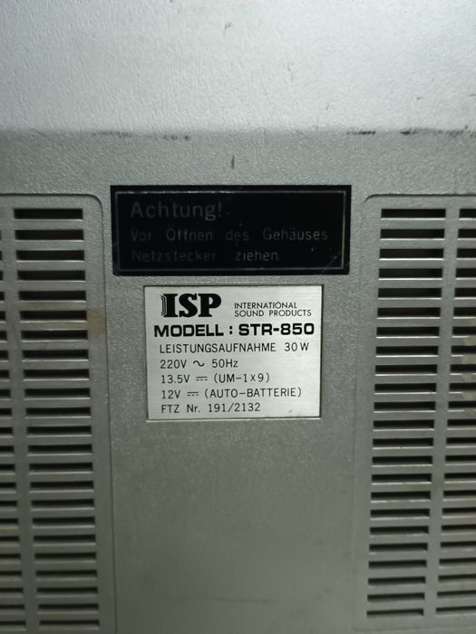Radiomagnetofon ISP 850