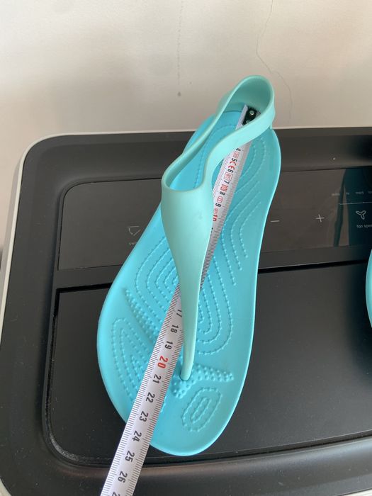 Sandały japonki Crocs Serena Flip Turquise r. 37/38 W7