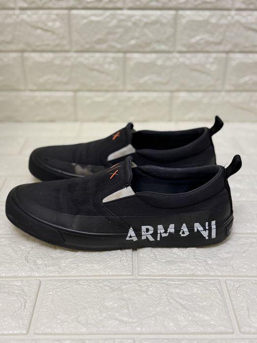 Сліпони Armani Exchange (A|X), чорні, 42 розмір