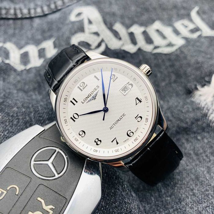 Годинник автоматичний Longines Master Collection white