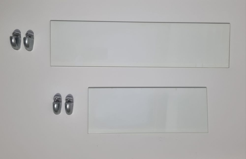 Prateleiras de vidro