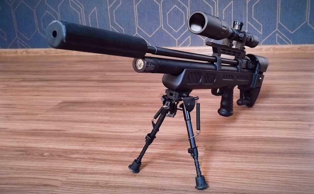 Tłumik PCP 1/2 x20 UNF średnica 36,6, 8 komorowy