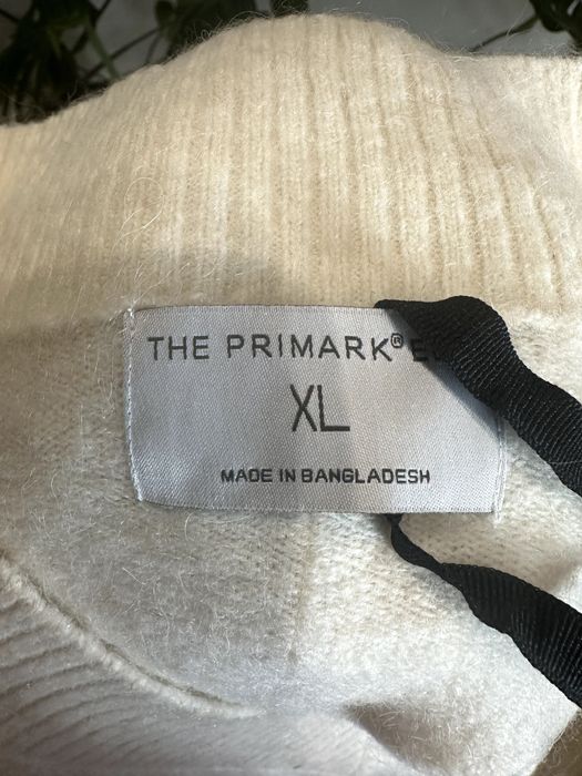 Primark sweterek kremowy nowy XL