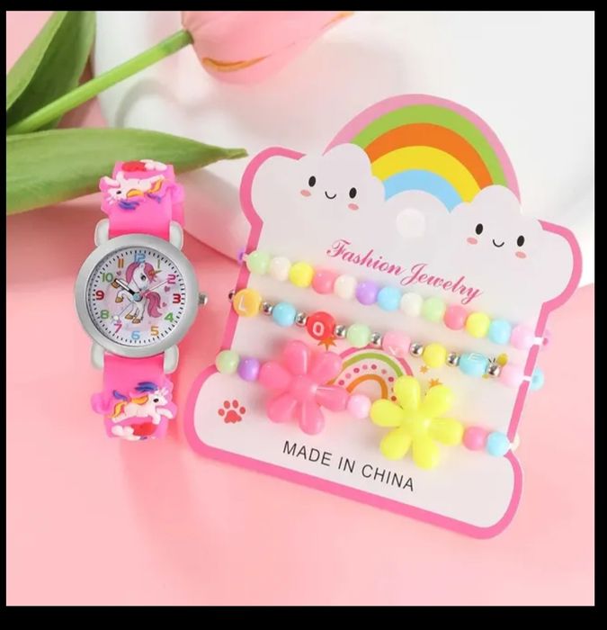 Conjunto de relógios de menina