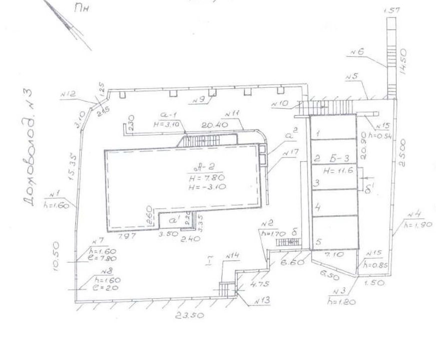 Оренда окремої будівлі 514 м² у центрі Дніпра пров. Барикадний, 5