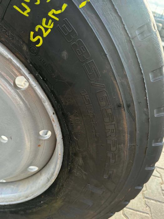 1x 385/65R22.5 (15R22.5) StarMaxx LCW710 160K