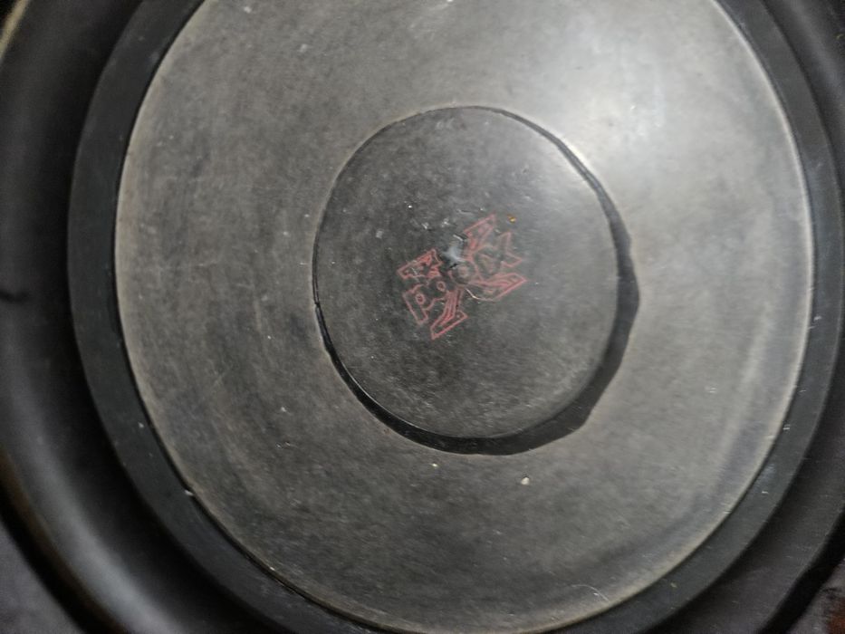 Caixa redonda  subwoofer