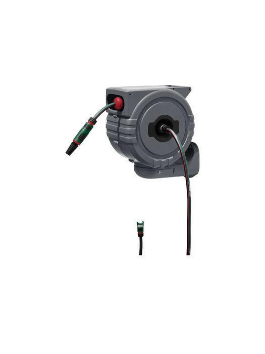Enrolador mangueira automático com 25M (1/2") parkside