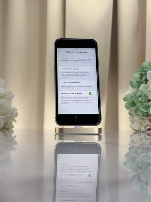 Стан Нового iPhone 6S 91%АКБ 32GB Space Gray (Магазин Гарантія)