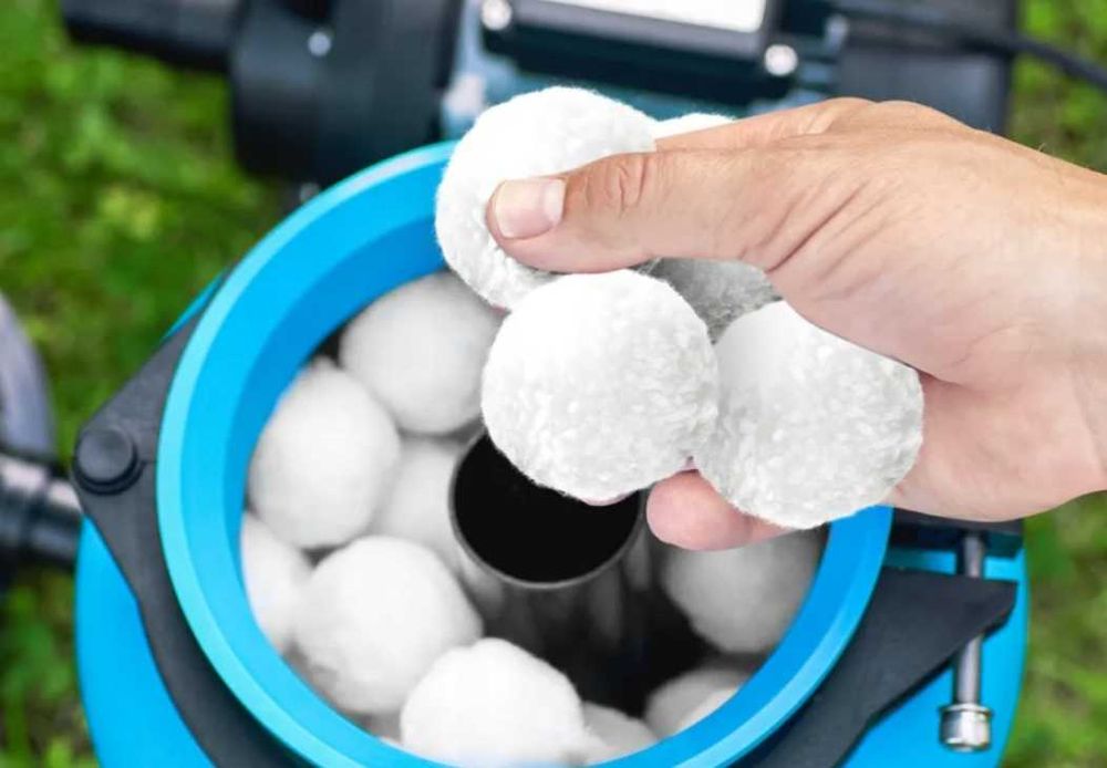 kulki do filtra basenowego Tillvex/1400 g kulek zastępuje 50kg piasku