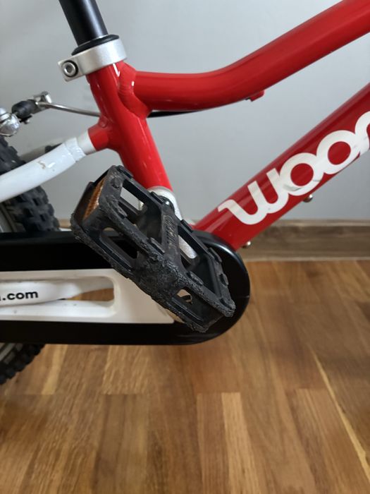 Rower dziecięcy Woom 2 czerwony aluminiowy