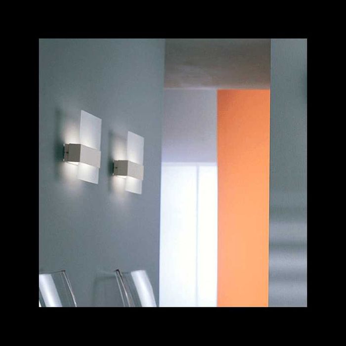 Aplique ITA 25 Inox V.Transparente da Oty Light (Original e Novo)