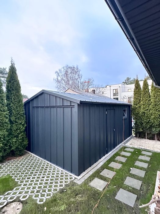 Garaż blaszan rąbek 3x6 4x5 5x5 6x5 6x6