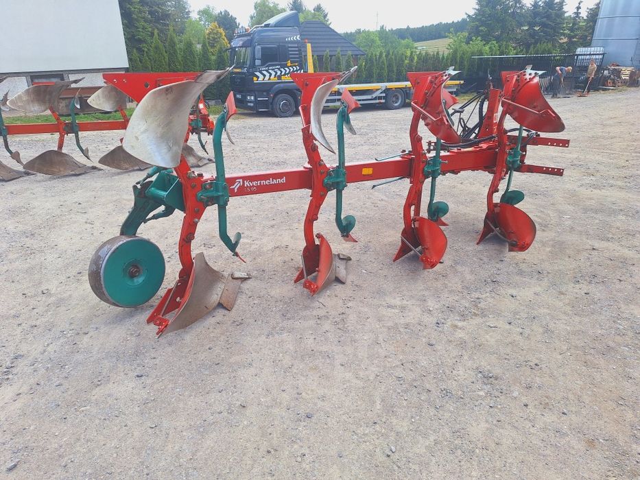 Pług 4 skibowy obrotowy Kverneland LS 95 Vario stan dbd 4x50 nie lemken
