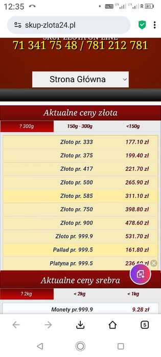Złoty zegarek, cartier z brylantami, pr.750