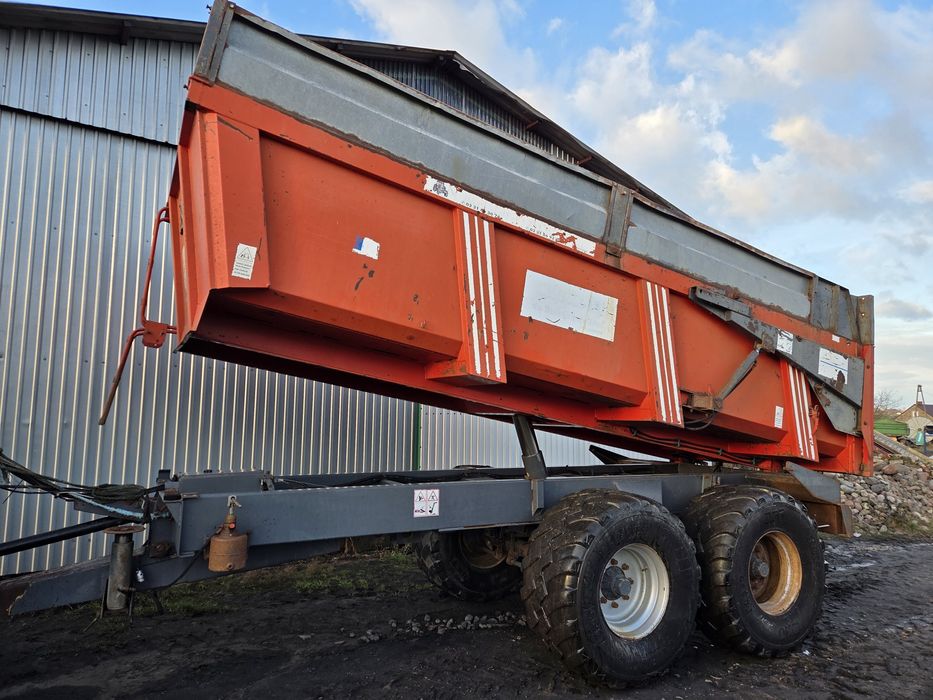 Przyczepa skorupowa, budowlana , 8,12, 14 ton , tandem, lambert,