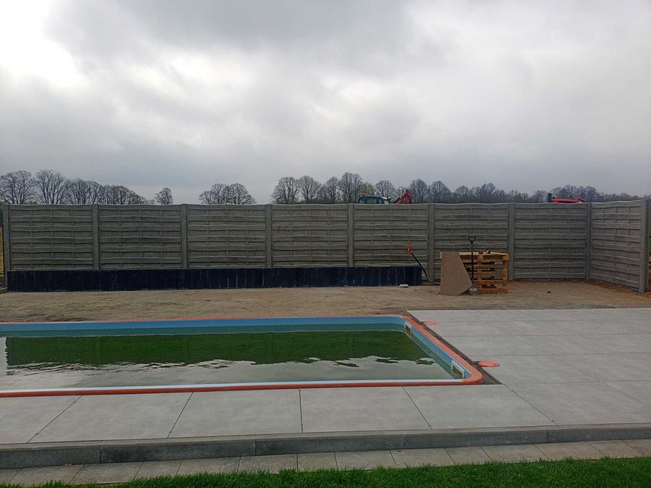 Ogrodzenia betonowe słupki do siatki Producent