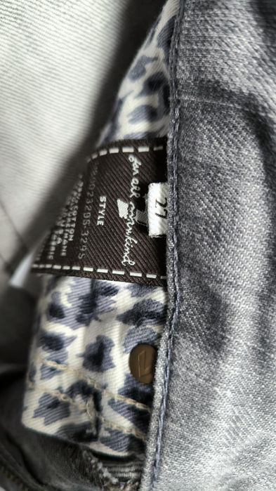 7 for all mankind Spodnie Męskie Wygodne Jeansowe Dżinsowe Szare 27