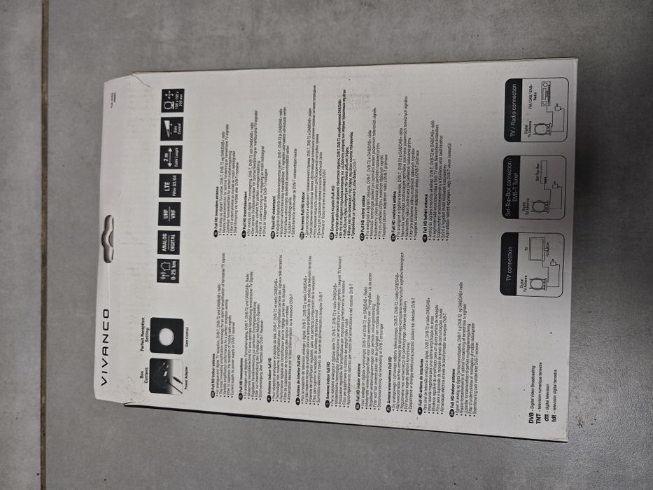 Antena wewnętrzna Vivanco TVA 3050