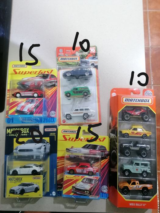 Matchbox vários modelos
