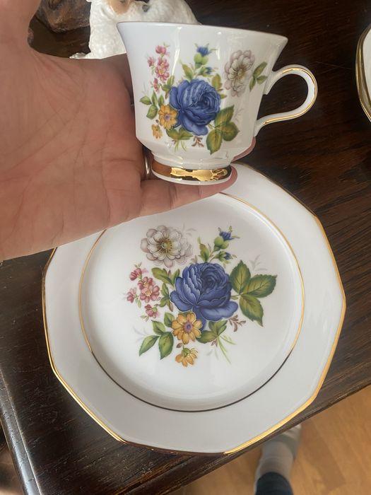 Antyk porcelana Winterling 3 szt