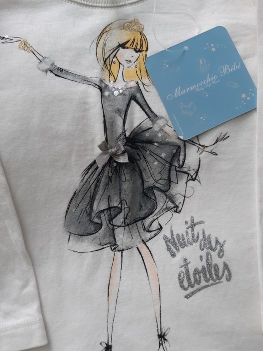 Модний реглан на дівчинку