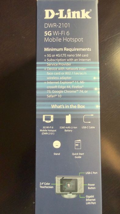 Router Mobilny D-Link DWR-2101 5G 1600Mbps WiFi 6 -używany