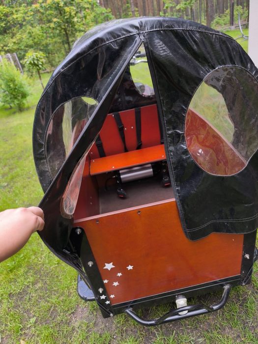 Rower cargo riksza elektryczna bafang