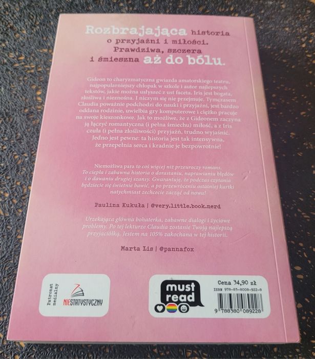 Książka w stanie idealnym Niemożliwa para autorstwa Emma Mills