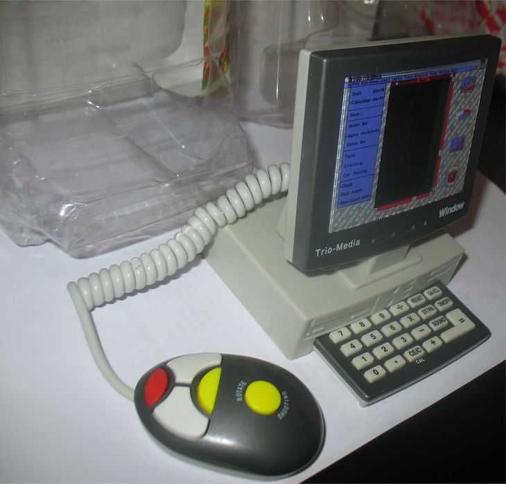 Handheld Game Console - Mirada - Trio-Media- Game, Clock, Calculator64284552114946124