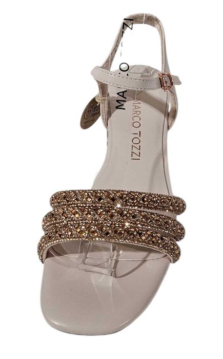 Damskie sandały marki Marco Tozzi. Rozmiar 37, kolor powder 28385