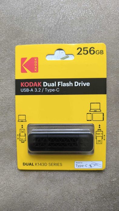 Kodak pendrive USB 256 GB flash drive USB C K143D