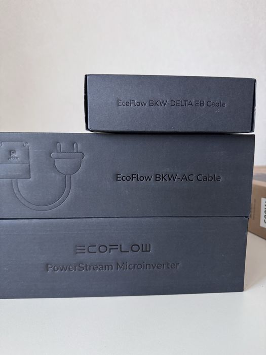 Мікроінвертор EcoFlow PowerStream 600W + кабель BKW-DELTA EB: 2 200 грн ...