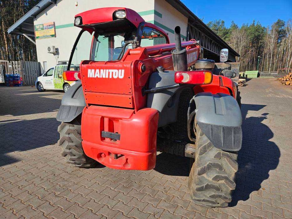 Ładowarka teleskopowa MANITOU MT932 r.2013 bdb Opony bdb, łyżka, widły