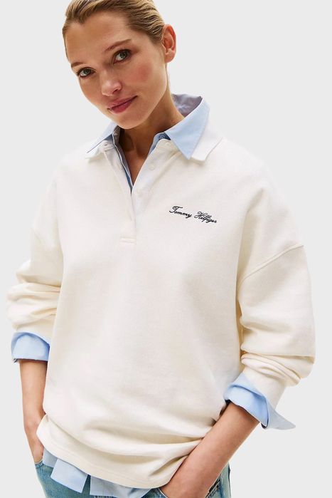 Жіноча біла спортивна кофта  Tommy Hilfiger